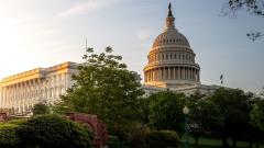 United States Capitol Building at Sunrise